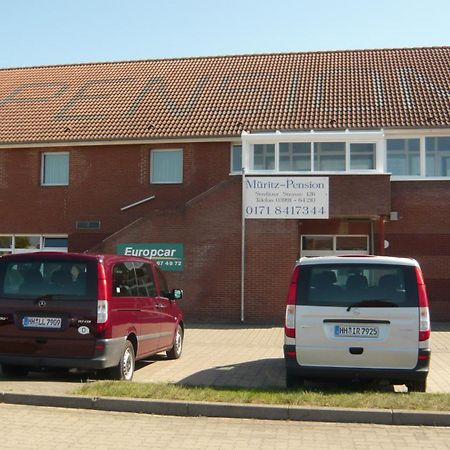 Müritz-Pension Waren Exterior foto